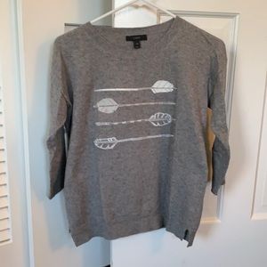 J. Crew arrow sweater